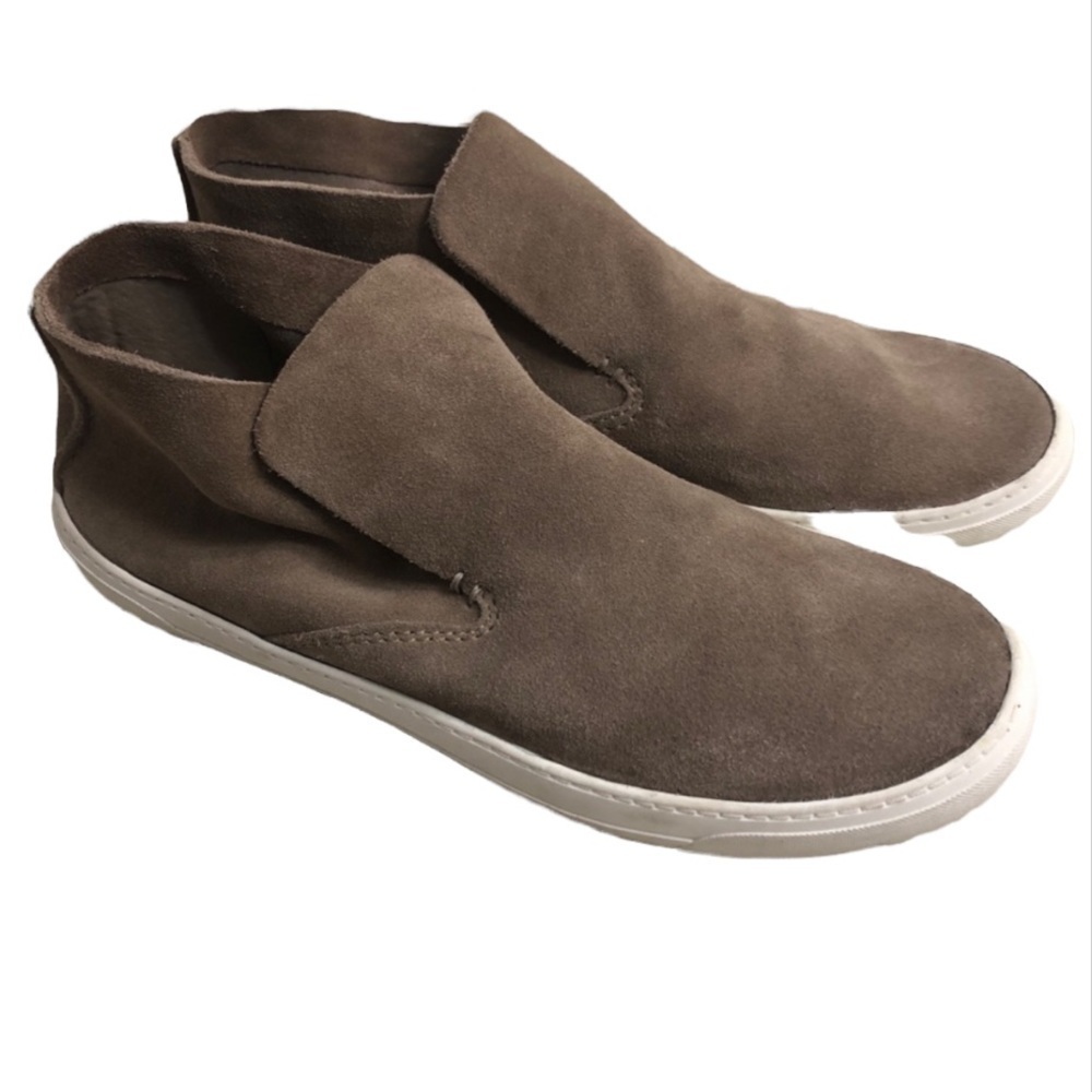 Dolce Vita Tan High Top Suede Slip on Loafers